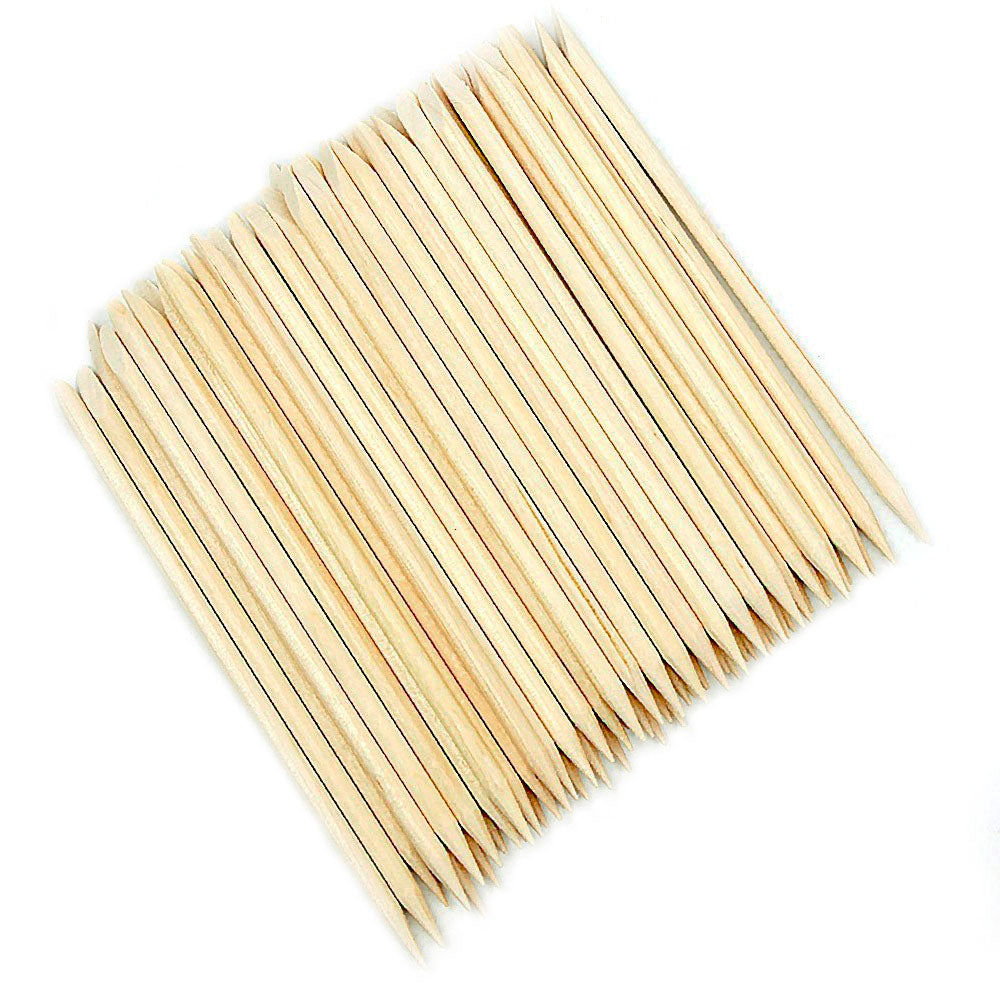 TUFI profi PREMIUM manicure wood sticks 11cm 100 pcs