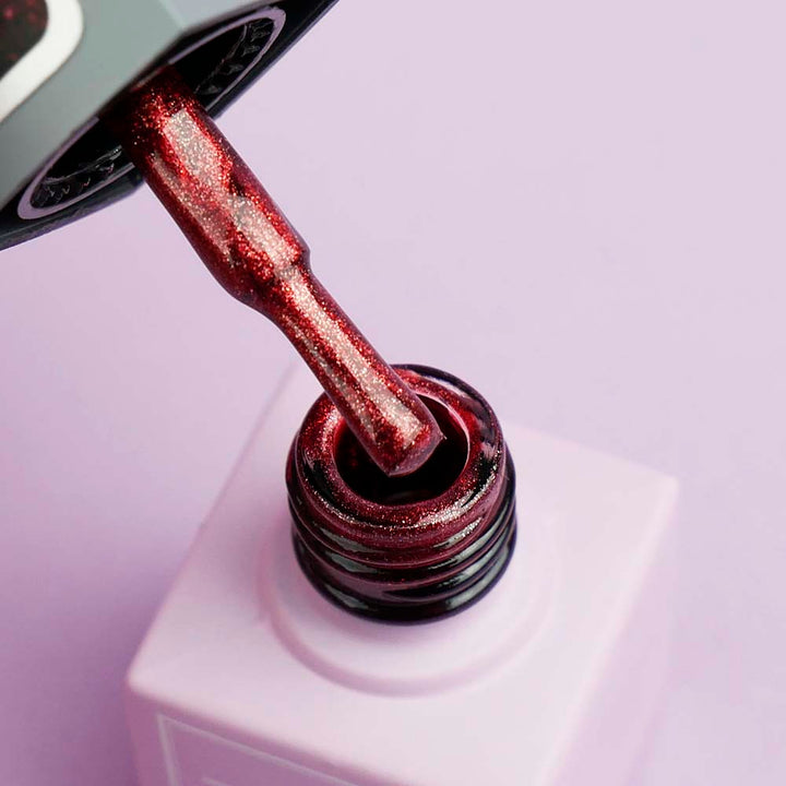 TUFI profi PREMIUM Gel Polish Crystal Cat 09 ruby