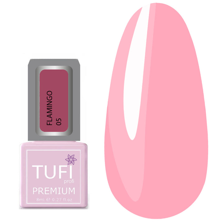 TUFI profi PREMIUM Gel Polish Flamingo 05 wild berry