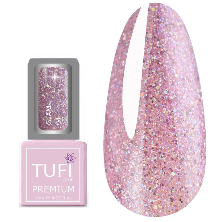 TUFI profi PREMIUM Gel Polish Glam 04 Avrora
