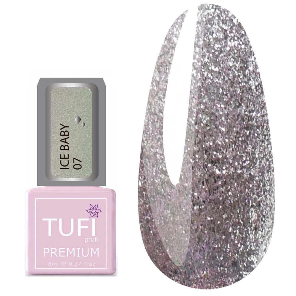 TUFI profi PREMIUM Gel Polish Ice Baby 07 cold heart