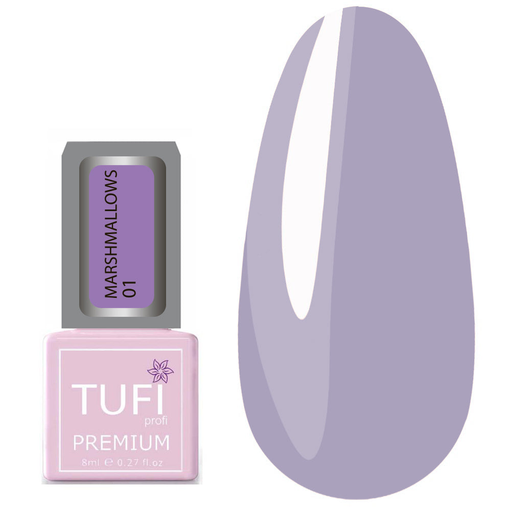 TUFI profi PREMIUM Gel Polish Marshmallows 01 lavender