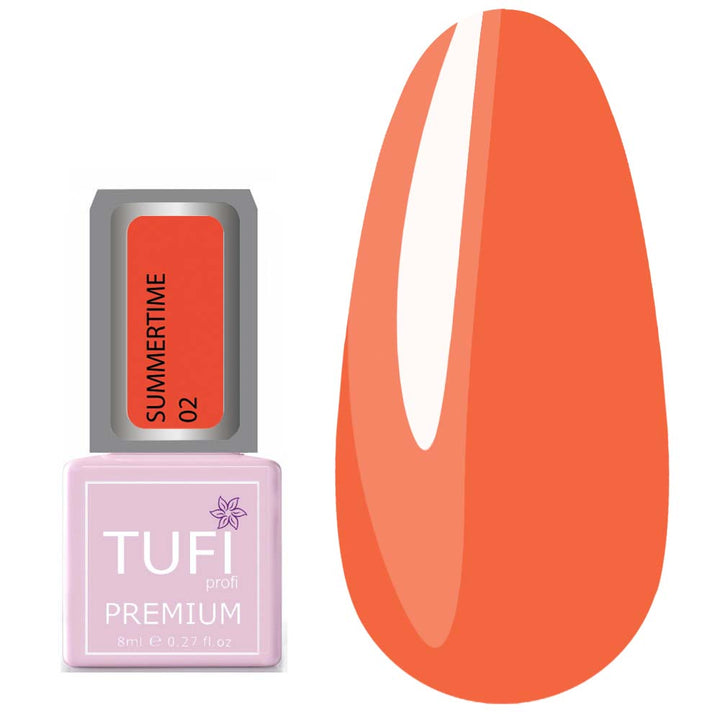 TUFI profi PREMIUM Gel Polish Summertime 02 flame
