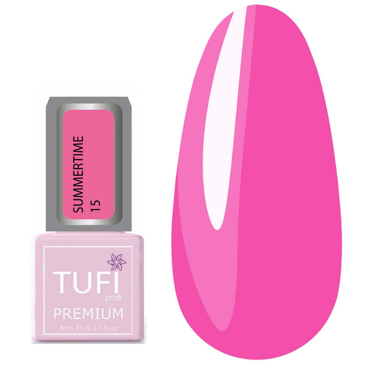 TUFI profi PREMIUM Gel Polish Summertime 15 fuchsia