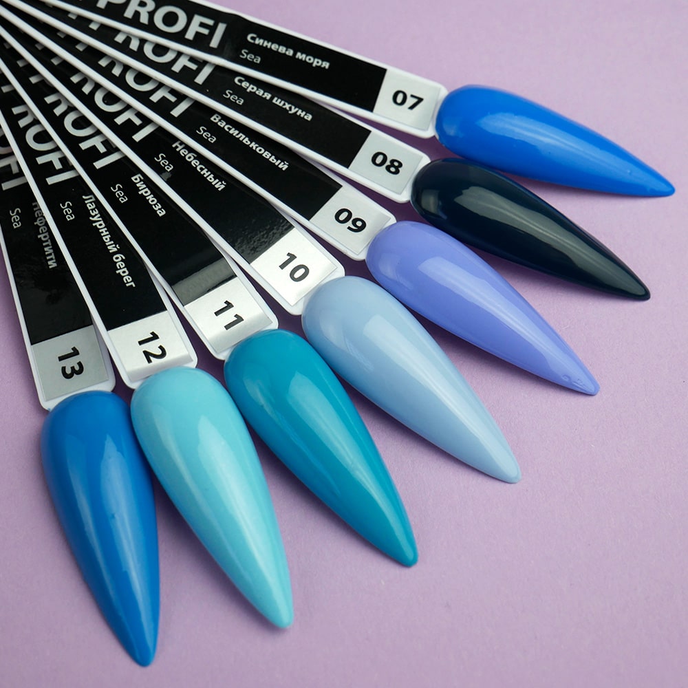 TUFI pro PREMIUM Gel Polish Sea 12 blue shore