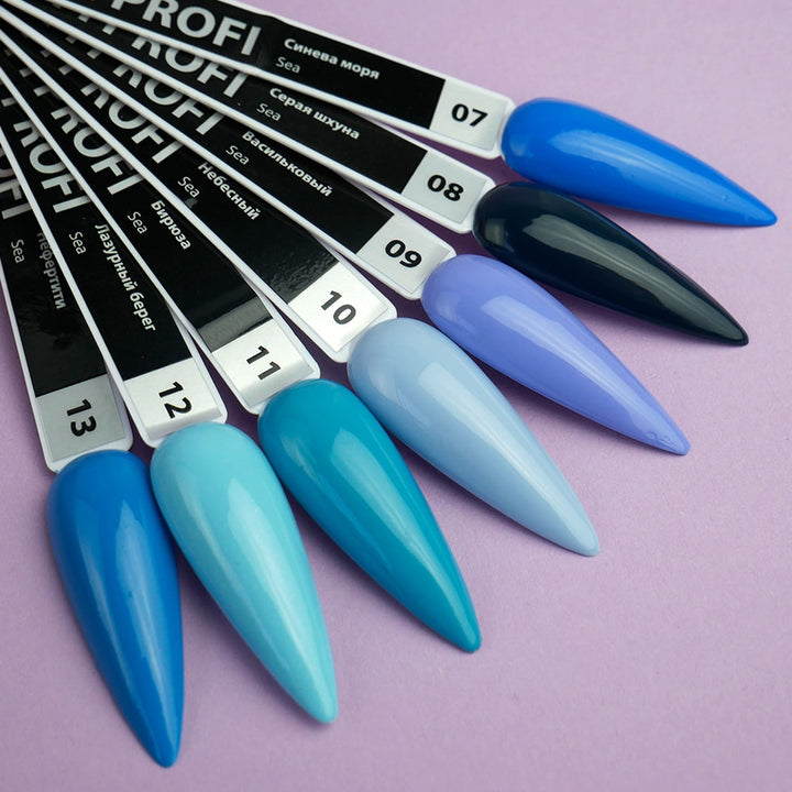 TUFI pro PREMIUM Gel Polish Sea 12 blue shore