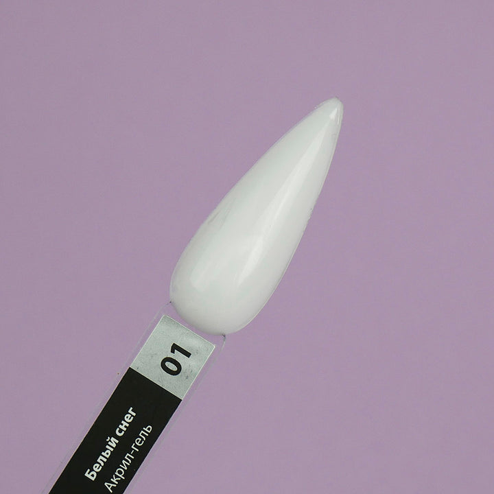 TUFI profi PREMIUM acrylic gel 01 white snow