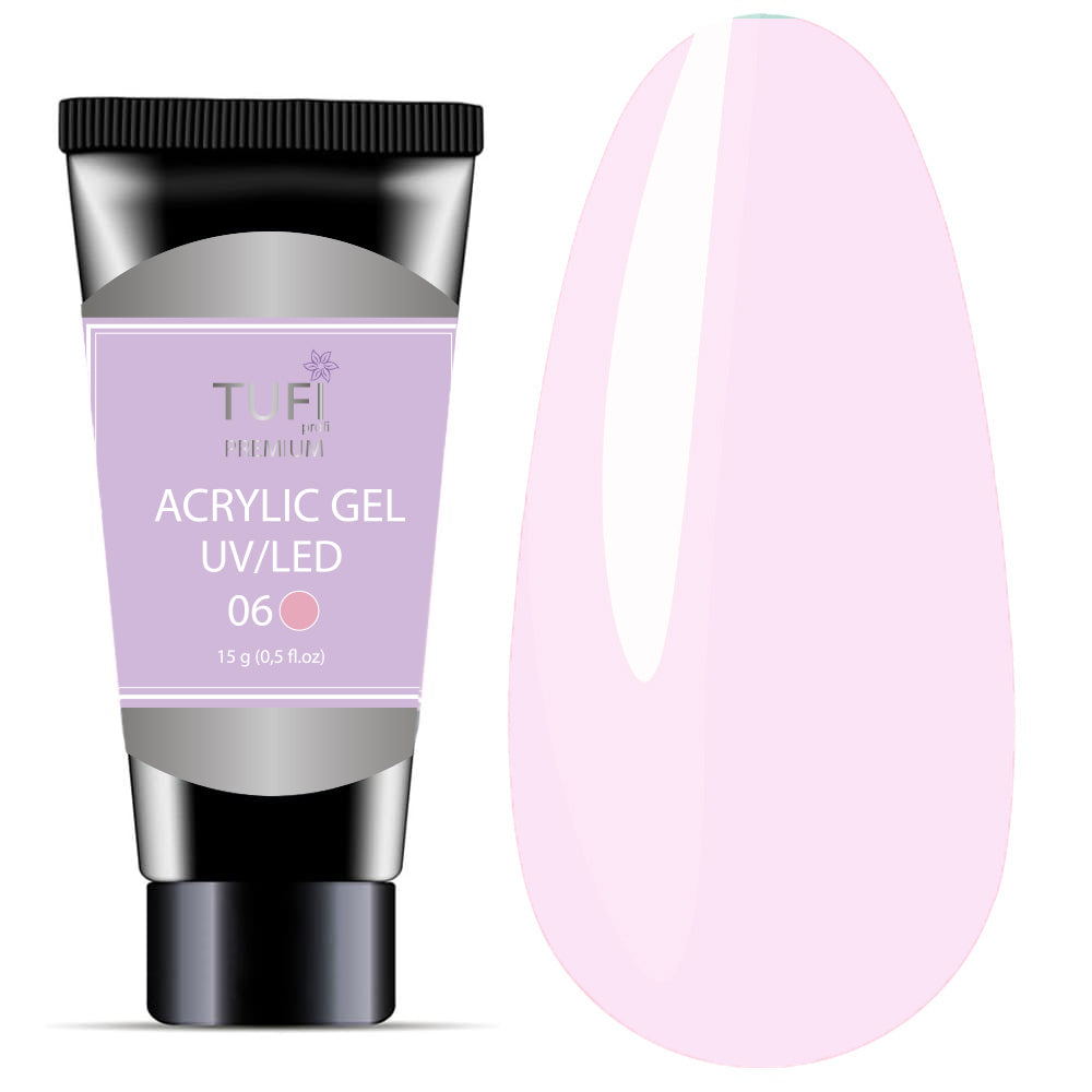 TUFI profi PREMIUM acrylic gel 06 sakura