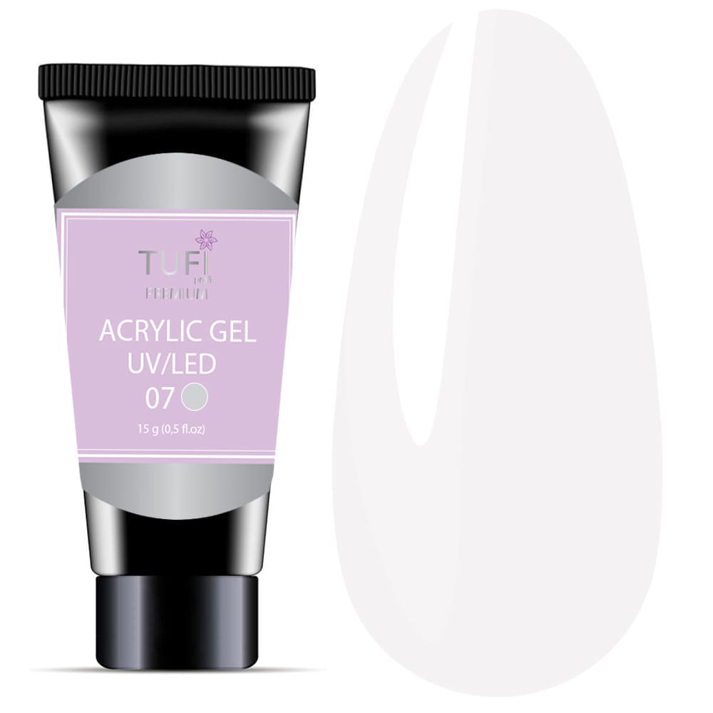 TUFI profi PREMIUM acrylic gel 07 clear