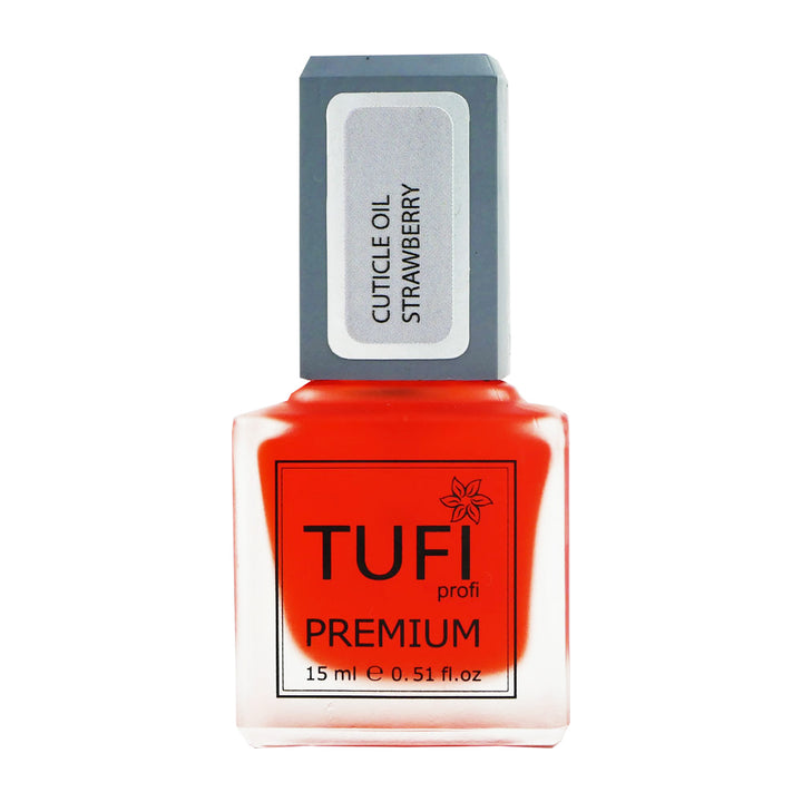 TUFI Profi PREMIUM cuticle oil with brush Strawberry