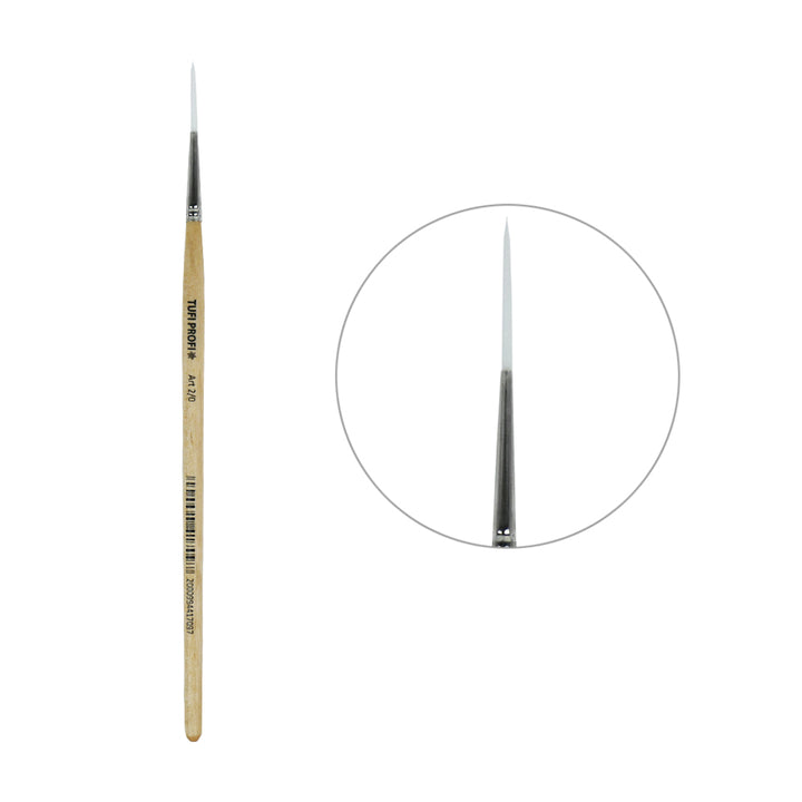 TUFI profi PREMIUM liner brush for nail design Art №2/0