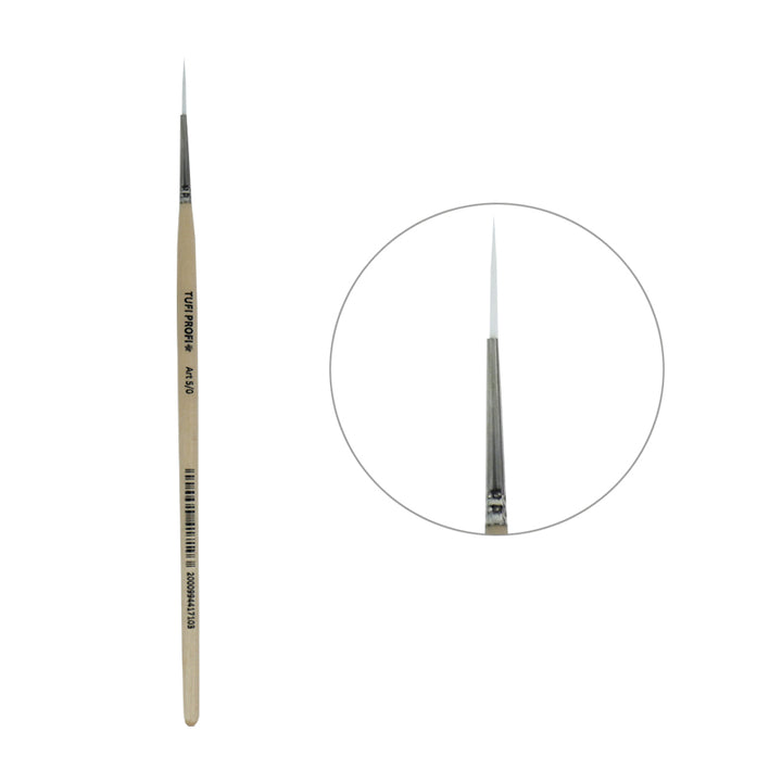 TUFI profi PREMIUM liner brush for nail design Art №5/0