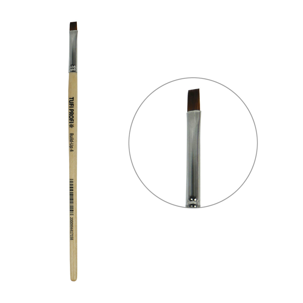 TUFI profi PREMIUM flat gel brush Build-Up №4